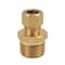 Thrifco Plumbing No. 68-C 3/8 Inch x 1/2 Inch Lead-Free Brass Compression MIP Adapt 4401092 - alternate 4